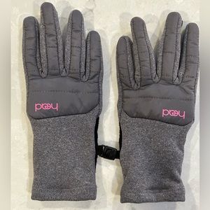 Head girls gloves in grey